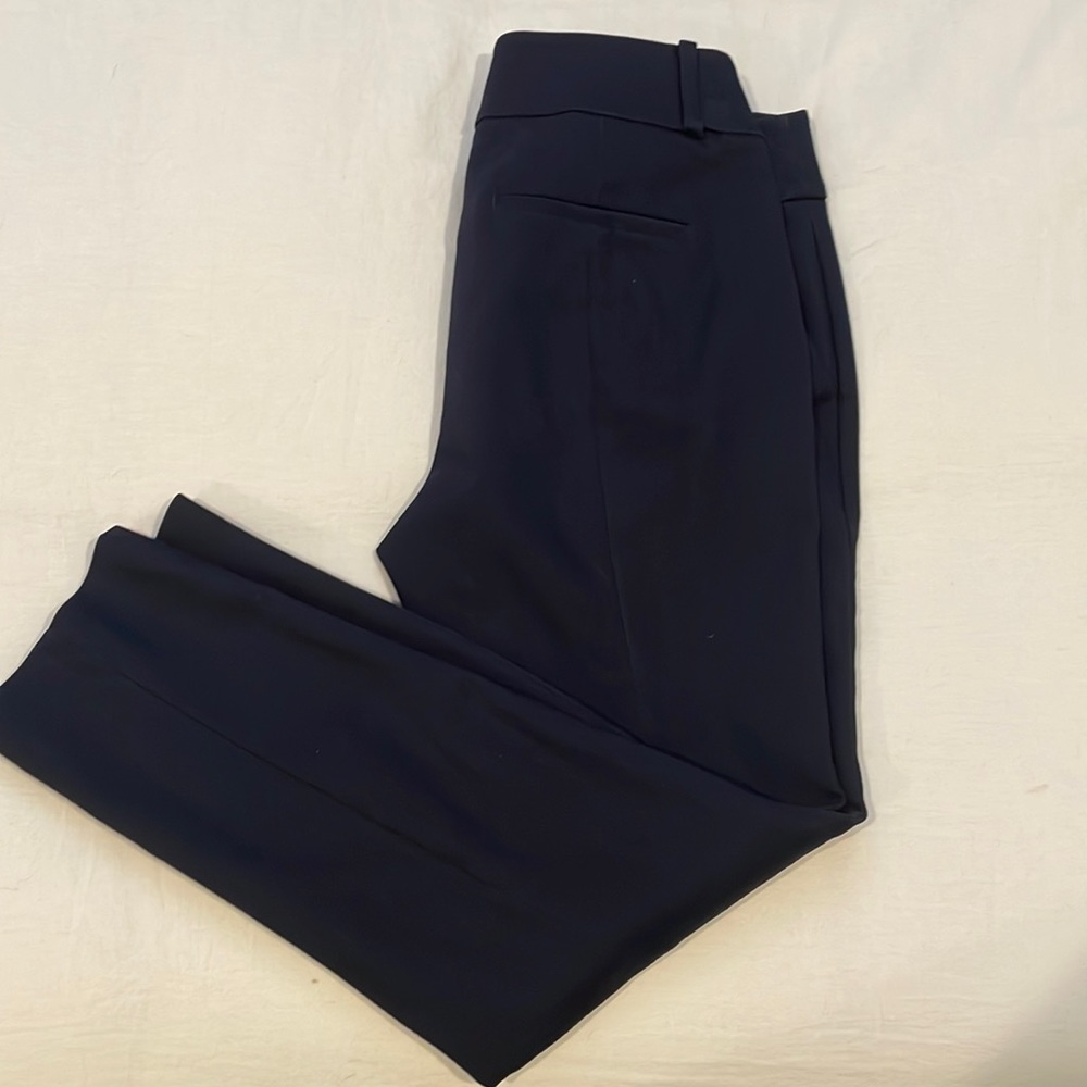 Loft navy blue work pants
